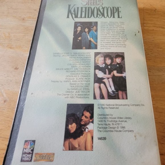 VHS Danielle Steel "Kaleidoscope" - Picture 2 of 2